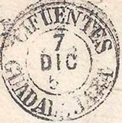 Fechador 1854 de Cifuentes