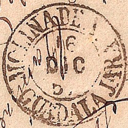 Fechador 1854 de Molina de Aragón